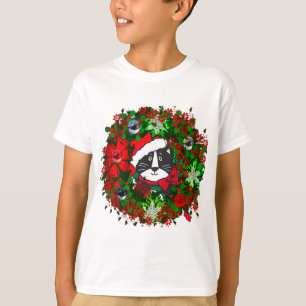 Weihnachtskatze T-Shirt