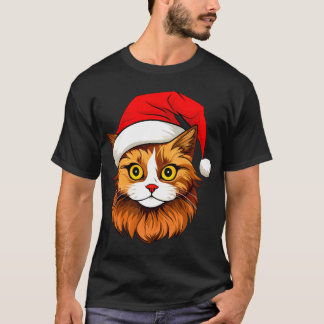 Weihnachtskatze T-Shirt
