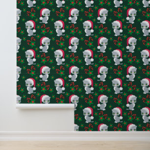 Weihnachtskatze Tapete