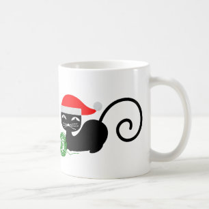 Weihnachtskatze Tasse