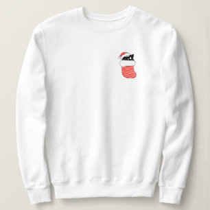 Weihnachtskatze, Weihnachtskraut, Katze, Katze Sweatshirt