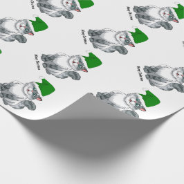 Weihnachtskatzen Geschenkpapier