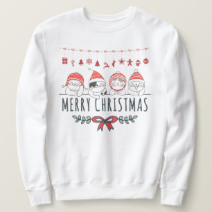 Weihnachtskatzen Sweatshirt