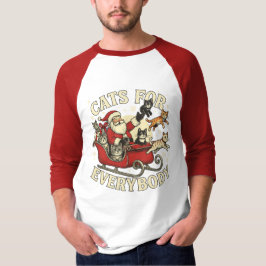 Weihnachtskatzen T-Shirt