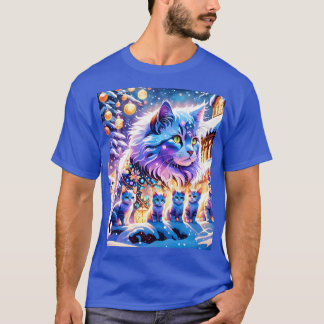 Weihnachtskatzen T-Shirt