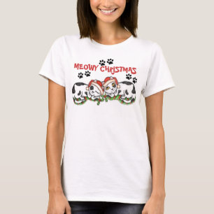 Weihnachtskatzen-T - Shirt