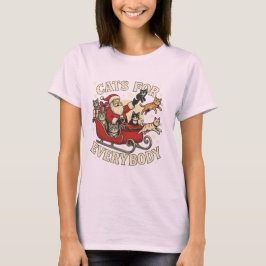 Weihnachtskatzen T-Shirt