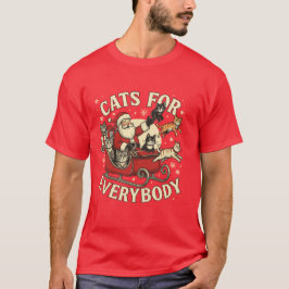 Weihnachtskatzen T-Shirt