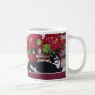 Weihnachtskatzen-Tasse Kaffeetasse