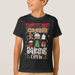 Weihnachtskeks Backen Crew Weihnachten Cookie Nied T-Shirt