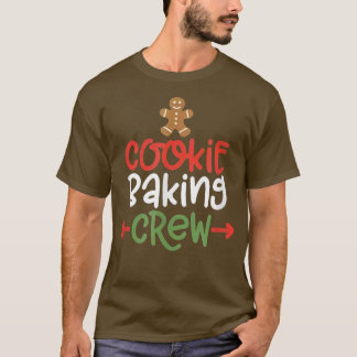 Weihnachtskeks Backen Crew Xmas Gingerbrett Team T-Shirt