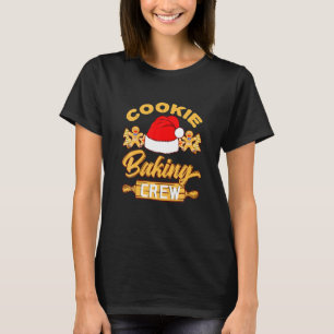 Weihnachtskeks Backgebäck Crew Lebkuchen Backen T-Shirt