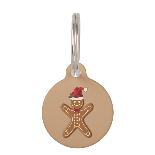 Weihnachtskeks Haustiermarke (Vorderseite)