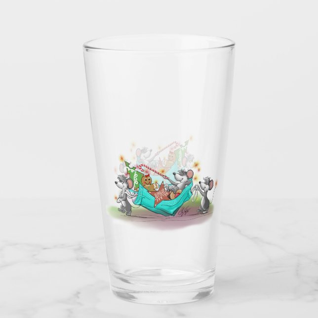 Weihnachtskeks Heist Glass Cup Glas (Vorderseite)