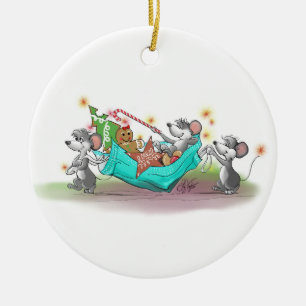 Weihnachtskeks Heist Keramik Ornament