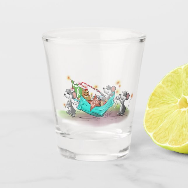 Weihnachtskeks Heist Shot Glass Schnapsglas (Vorderseite)