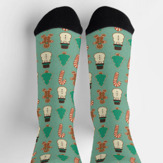 Weihnachtskeks Socken