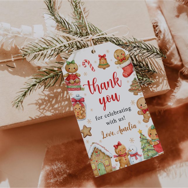 Weihnachtskekse 1. Geburtstagsfeier Geschenkanhänger (Von Creator hochgeladen)