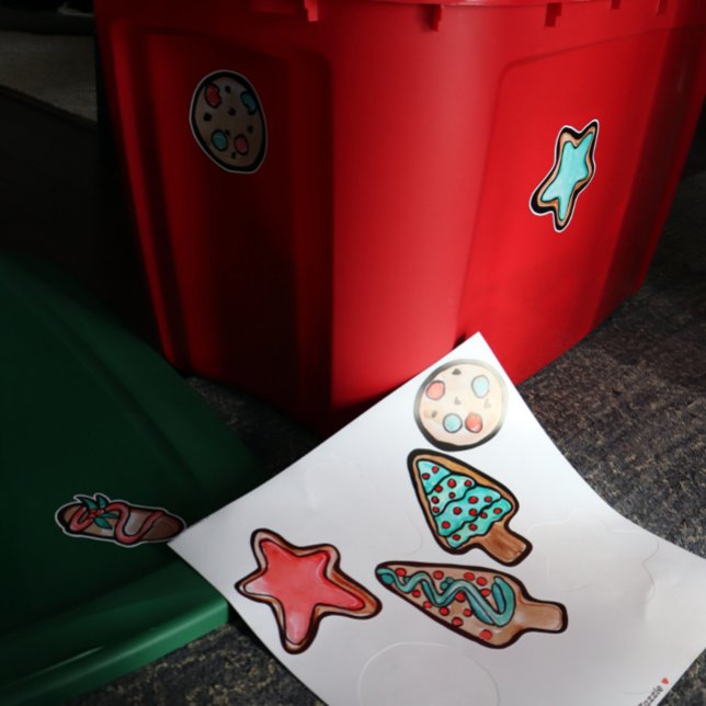 Weihnachtskekse Aufkleber (Von Creator hochgeladen)