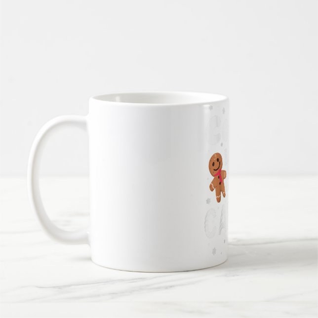 Weihnachtskekse Backen Crew Niedlich Gingerbread M Kaffeetasse (Links)