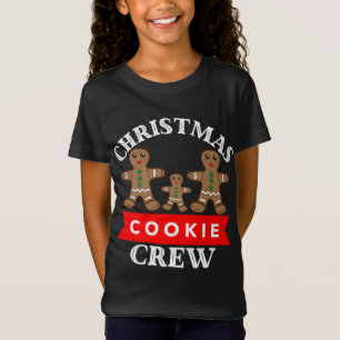 Weihnachtskekse Crew Lebkuchen Familie 3 Koch T-Shirt