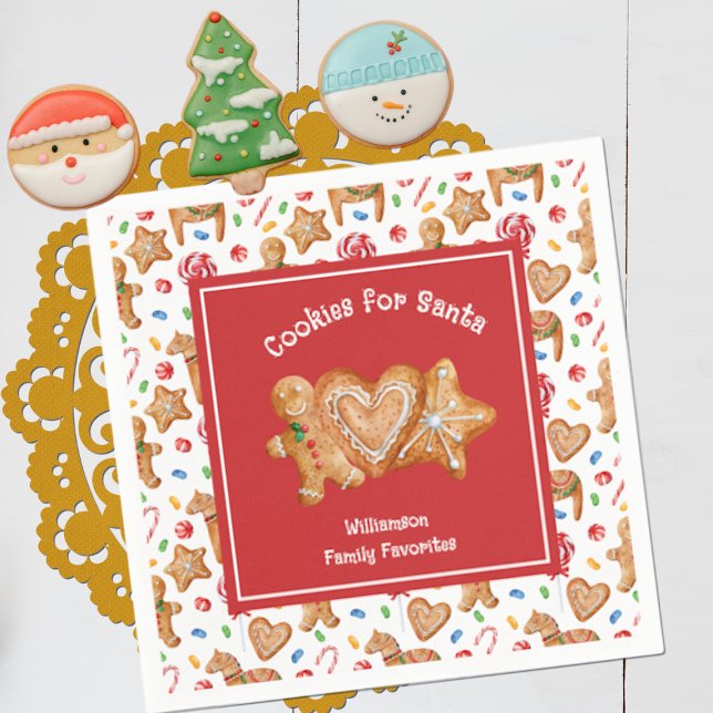Weihnachtskekse für Weihnachten Serviette (Von Creator hochgeladen)