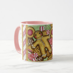 Weihnachtskekse G gingerbread Mann Kaffeetasse