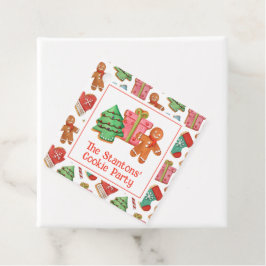 Weihnachtskekse Geschenkanhänger