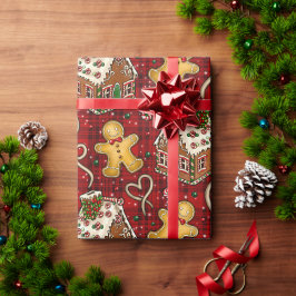 Weihnachtskekse Geschenkpapier