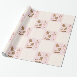 Weihnachtskekse Geschenkpapier