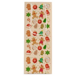 Weihnachtskekse Geschenktüte Für Weinflaschen