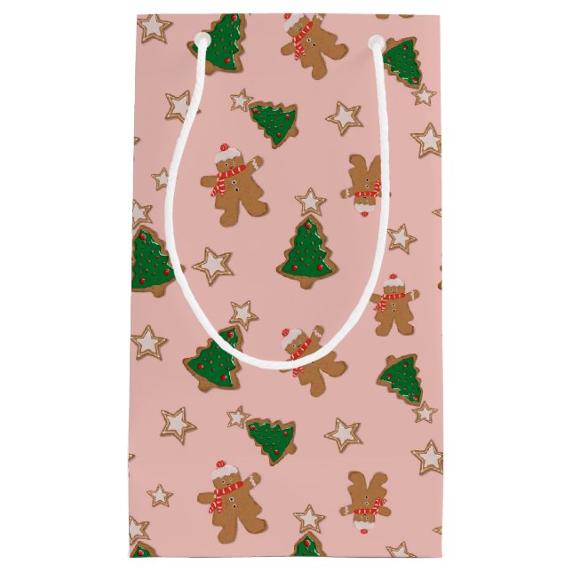Weihnachtskekse Kleine Geschenktüte (Vorderseite)