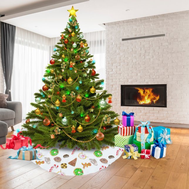 Weihnachtskekse Polyester Weihnachtsbaumdecke (Von Creator hochgeladen)