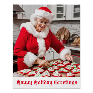 Weihnachtskekse Poster