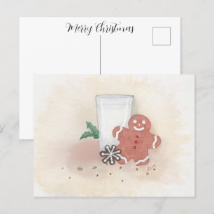Weihnachtskekse Postkarte