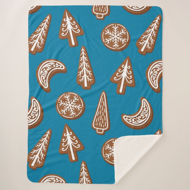 Weihnachtskekse Sherpadecke (Vorderseite)