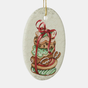 Weihnachtskekse - SRF Keramik-Ornament Keramik Ornament