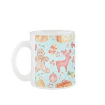 Weihnachtskekse und Bonbons