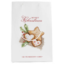 Weihnachtskekse und Pine White Individuelle Name