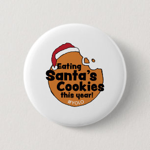 Weihnachtskekse Yolo Hashtag Weihnachtskeks Button
