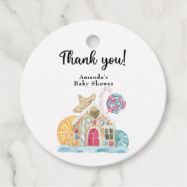 Weihnachtskekshaus - Danke Geschenkanhänger