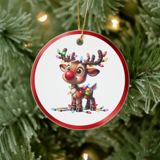 Weihnachtskeramik-Ornament Keramik Ornament (Baum)