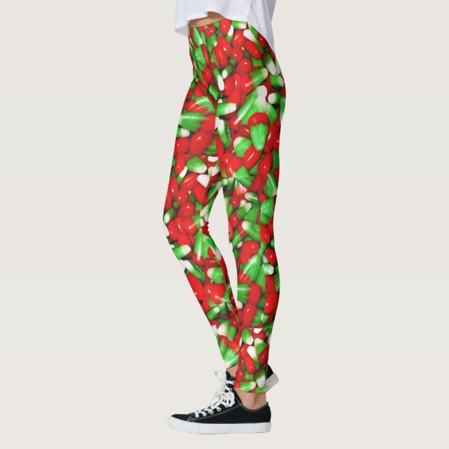 Weihnachtskerze Leggings (Links)