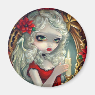 Weihnachtskerze Magnet