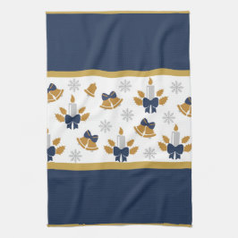 Weihnachtskerzen Geschirrtuch