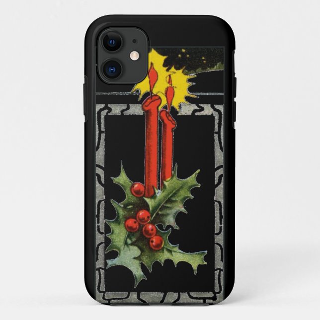 Weihnachtskerzen iPhone5 Fall Case-Mate iPhone Hülle (Rückseite)