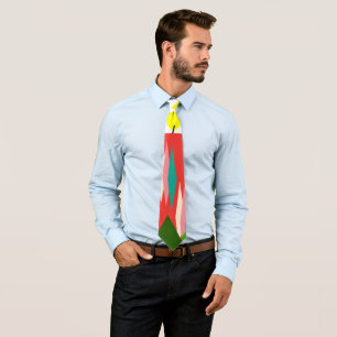 Weihnachtskerzen Krawatte