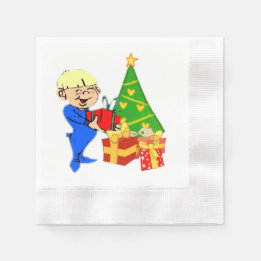Weihnachtskid Serviette