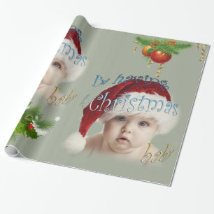 Weihnachtskind Geschenkpapier