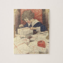 Weihnachtskind, Jessie Willcox Smith Puzzle
